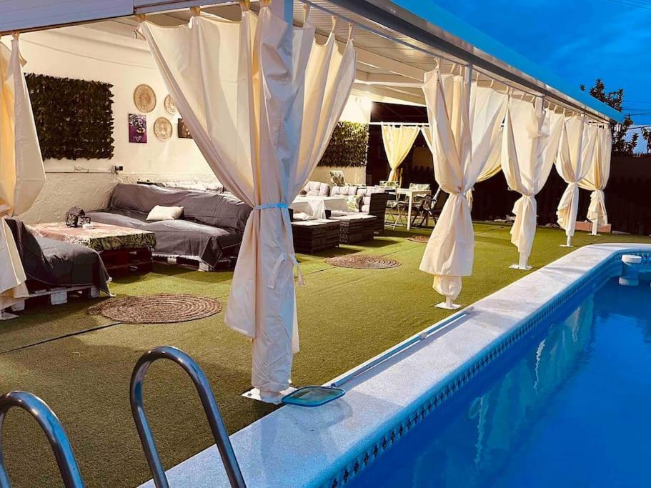 Casa Rural A 4Km De Murcia Con Piscina Y Spa Caliente Zewnętrze zdjęcie