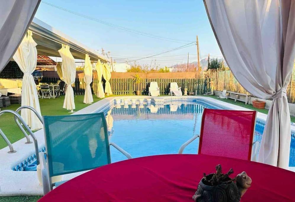 Casa Rural A 4Km De Murcia Con Piscina Y Spa Caliente Zewnętrze zdjęcie